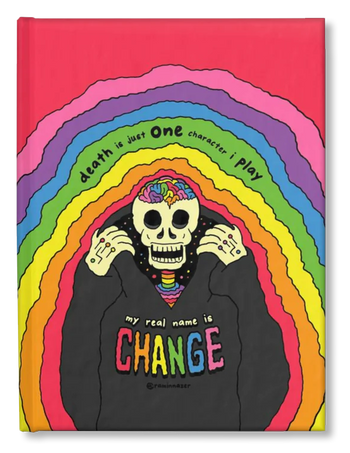 "RAINBOW BRAINSKULL" Sketchbook