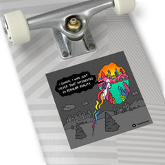 REGULAR REALITY (Square Vinyl Sticker)