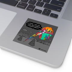 REGULAR REALITY (Square Vinyl Sticker)