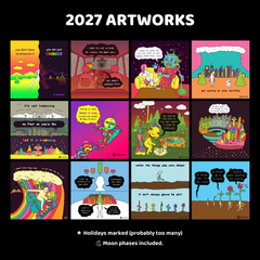 2027 Calendar + Planner Bundle