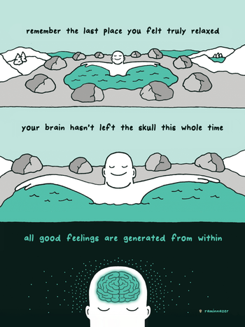 BRAIN NEVER LEFT THE SKULL