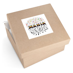 MANIA (Square Vinyl Sticker)