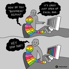 2024 Rainbow Brainskull Calendar
