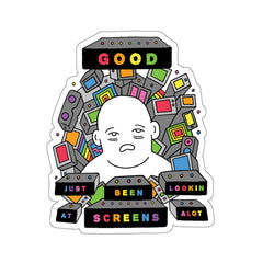 SCREENS (Kiss-Cut Sticker)