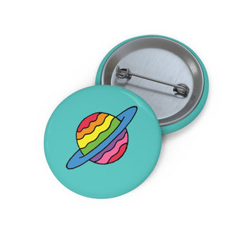 Rainbow Planet Button