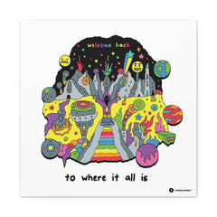WELCOME BACK (Canvas Gallery Wrap)