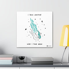 I LOVE CONTROL (Canvas Gallery Wrap)