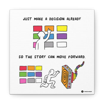 DECISION (Canvas Gallery Wrap)