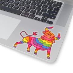 Rainbow Ox (Kiss-Cut Sticker)