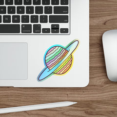 SATURN (Holographic Die-cut Sticker)