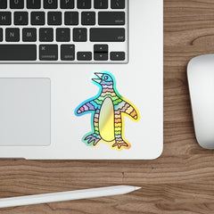 PENGUIN (Holographic Die-cut Sticker)