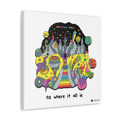 WELCOME BACK (Canvas Gallery Wrap)