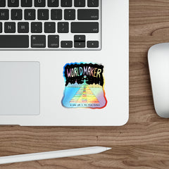 WORLDMAKER (Holographic Die-cut Sticker)