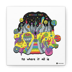 WELCOME BACK (Canvas Gallery Wrap)
