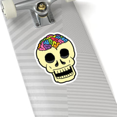 RAINBOW BRAINSKULL (Kiss-Cut Sticker)