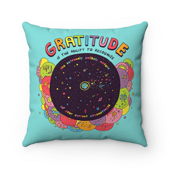 GRATITUDE (Throw Pillow)