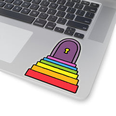 Secret Door (Kiss-Cut Sticker)