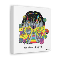 WELCOME BACK (Canvas Gallery Wrap)