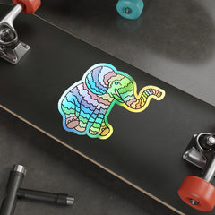 ELEPHANT (Holographic Die-cut Sticker)