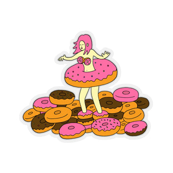 DONUTS (Kiss-Cut Sticker)