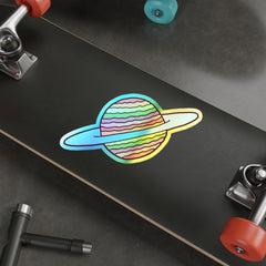 SATURN (Holographic Die-cut Sticker)