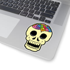 RAINBOW BRAINSKULL (Kiss-Cut Sticker)