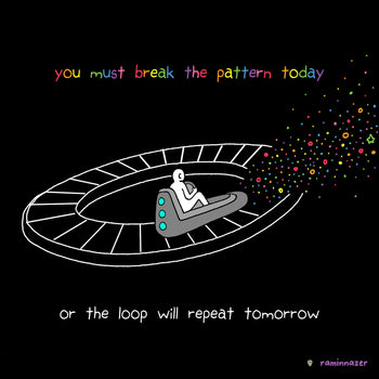 BREAK THE PATTERN (Soft Lightweight T-shirt)