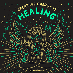 CREATIVE ENERGY IS HEALING