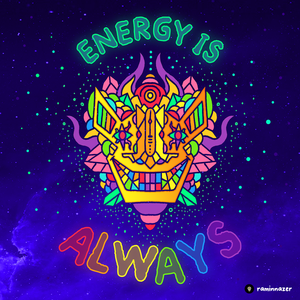 ENERGY IS ALWAYS (Soft Lightweight T-shirt)