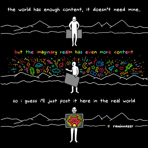 ENOUGH CONTENT (Soft Lightweight T-shirt)
