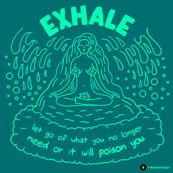 EXHALE (Soft Lightweight T-Shirt)