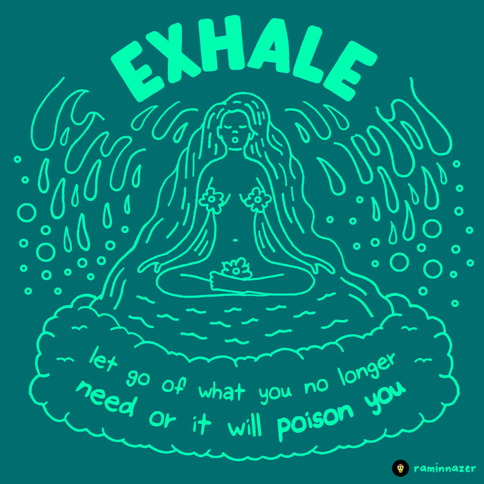 EXHALE (Soft Lightweight T-Shirt)
