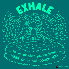 EXHALE (Soft Lightweight T-Shirt)