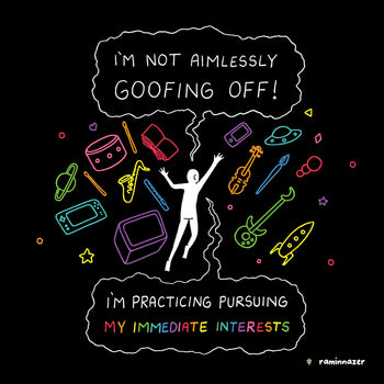 GOOFING OFF (Soft Lightweight T-shirt)