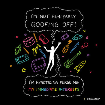 GOOFING OFF (Soft Lightweight T-shirt)