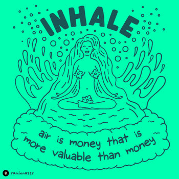 INHALE (Soft Lightweight T-shirt)