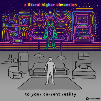 A LITERAL HIGHER DIMENSION