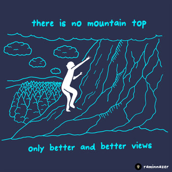 MOUNTAIN (Soft Lightweight T-shirt)