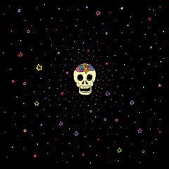 STARRY RAINBOW BRAINSKULL (Soft Lightweight T-shirt)