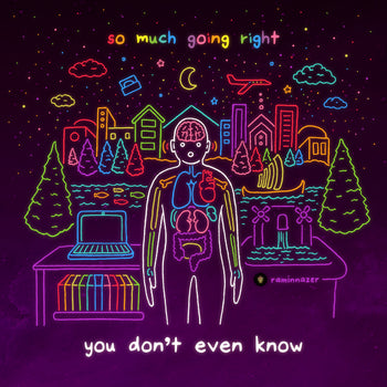 SO MUCH GOING RIGHT (Soft Lightweight T-shirt)