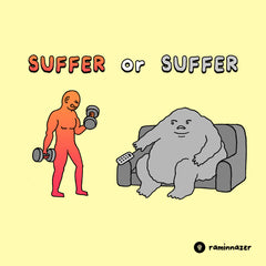 SUFFER OR SUFFER (Soft Lightweight T-shirt)