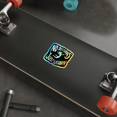 GROOVIN (Holographic Die-cut Sticker)