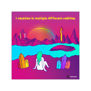 VACATION (Vinyl Sticker)