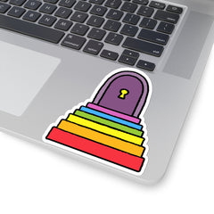 Secret Door (Kiss-Cut Sticker)