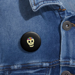 RAINBOW BRAINSKULL Button