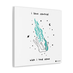 I LOVE CONTROL (Canvas Gallery Wrap)