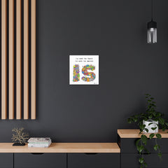 MORE (Canvas Gallery Wrap)