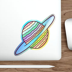 SATURN (Holographic Die-cut Sticker)