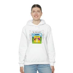 YOU CAN ALWAYS JUMP TIMELINES (Hooded Sweatshirt)