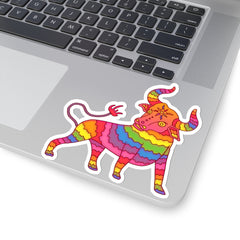 Rainbow Ox (Kiss-Cut Sticker)